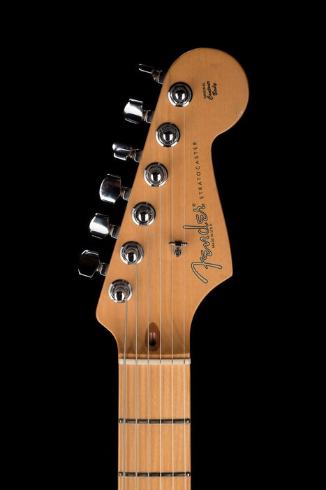 Used 2003 Fender American Stratocaster Seymour Duncan Pickups Olympic White With OHSC