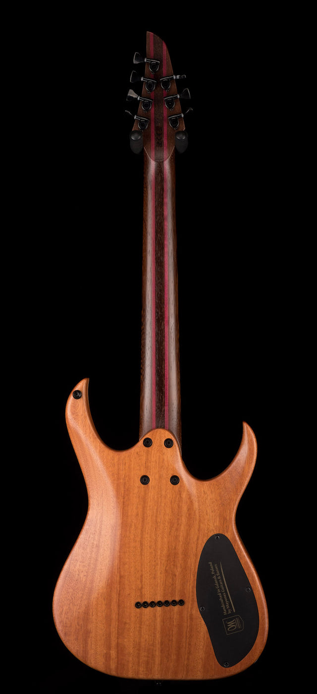 Mayones Left Handed Duvell Elite 7 String Dirty Purple Blue Burst — Truetone Music