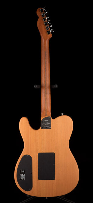 Used Fender American Acoustasonic Telecaster Black with Gig Bag