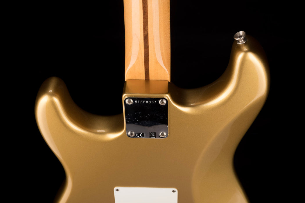 Pre Owned 2018 Fender American Original 50's Strat Aztec Gold With Case