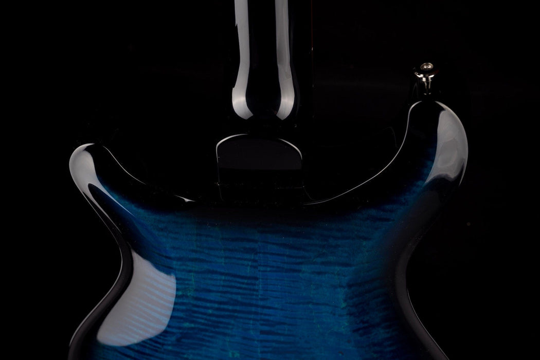 PRS Core Hollowbody II Piezo Custom Color Sapphire Smokeburst Burst with Case