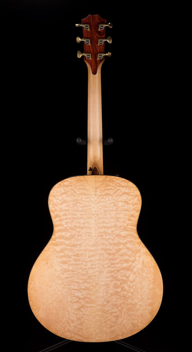 Taylor Custom Grand Orchestra Quilted Big Leaf Maple and Lutz Spruce Catch # 30 With Case
