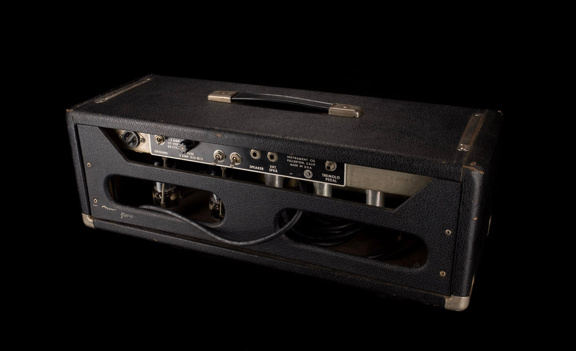 Pre Owned 1965 Fender Bandmaster Guitar Amp Head With Footswitch