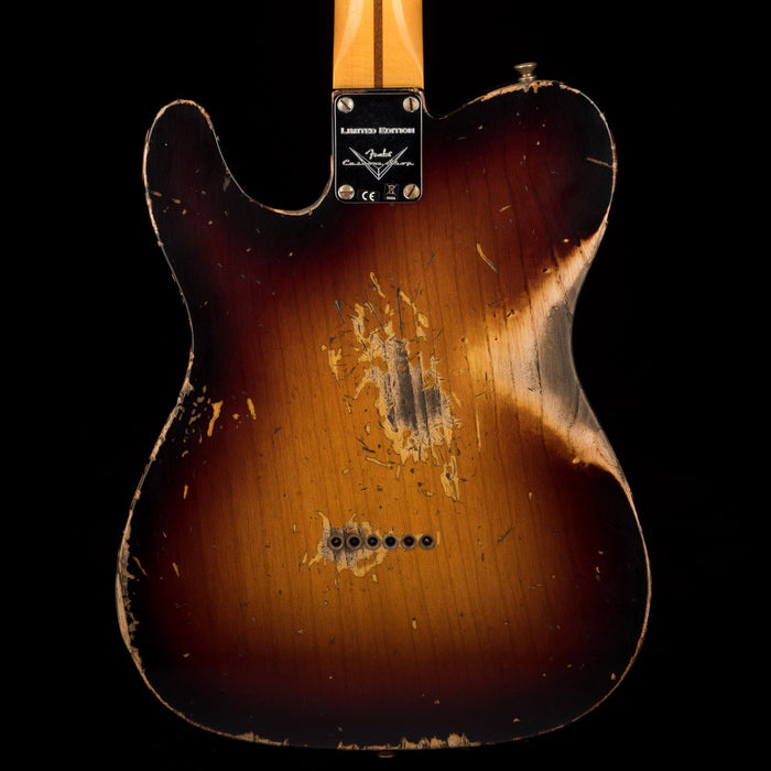 Used Fender Custom Shop Limited Edition 1951 Telecaster HS Heavy Relic Wide Fade 2-Tone Sunburst with OHSC
