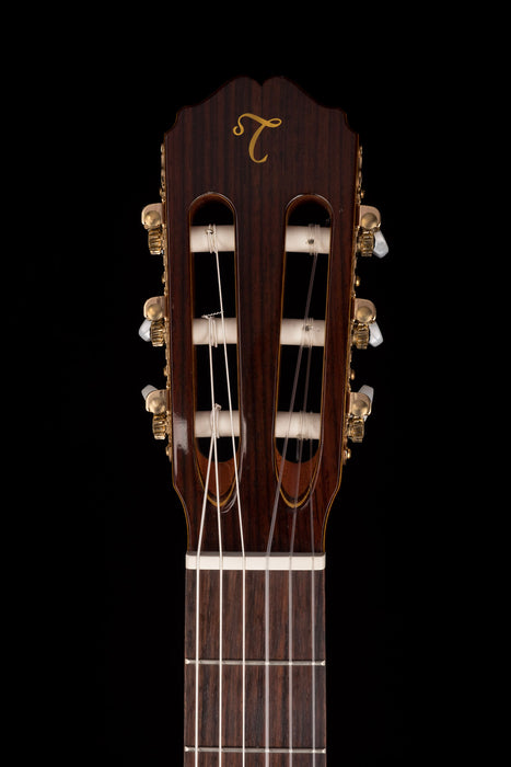 Pre Owned 2005 Takamine EC132SC Nylon Acoustic Guitar With HSC