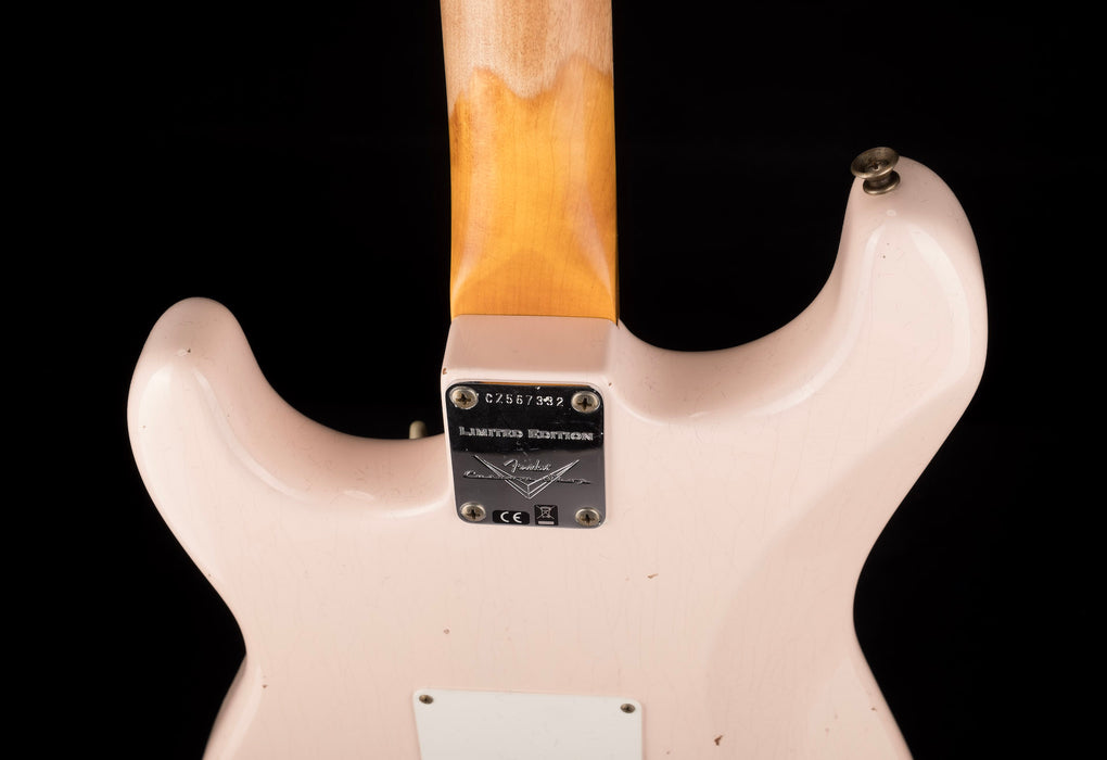 Fender Custom Shop 1960 Stratocaster Journeyman Relic Super Faded Aged Shell Pink
