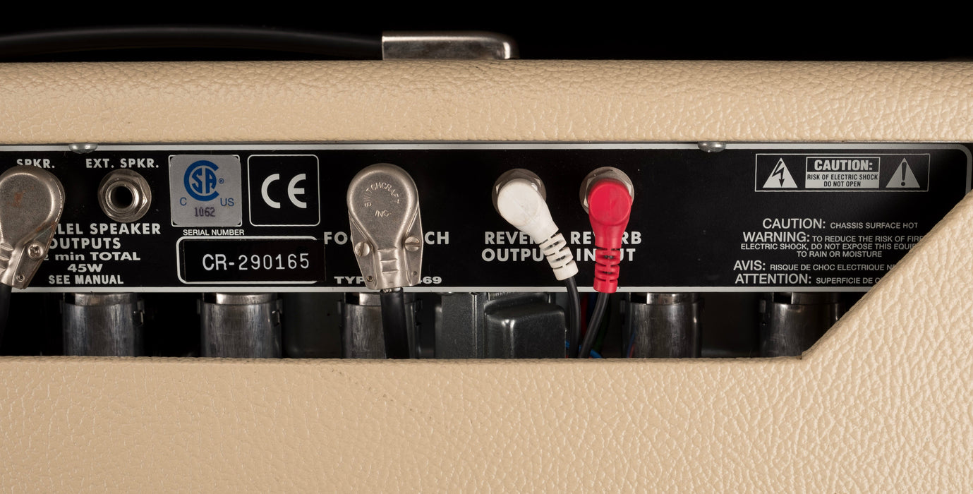 Used Fender '65 Reissue Super Reverb Blonde Guitar Amp Combo