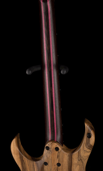 Mayones Duvell BL 7 String 27" Baritone Black Limba Trans Natural Matt Finish