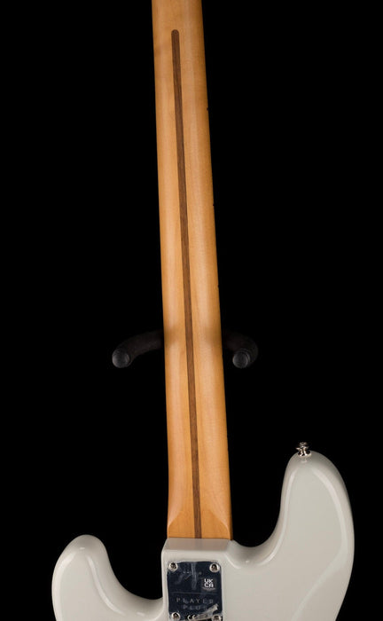 Used Fender Player Plus Active Precision Bass Silver Smoke with Gig Bag