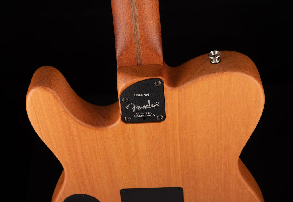 Used Fender American Acoustasonic Telecaster Black with Gig Bag