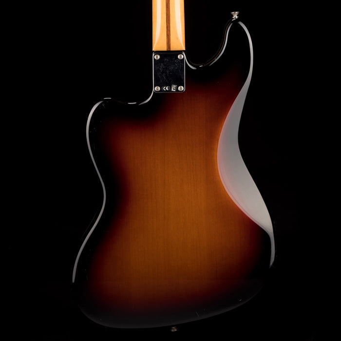 Pre Owned 2013 Fender Pawn Shop Bass VI 3-Tone Sunburst With Gig Bag.