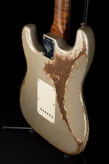 Fender Custom Shop Masterbuilt Carlos Lopez '59 Strat Heavy Relic Inca Silver