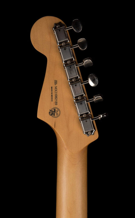 Used Fender Noventa Stratocaster Maple Fingerboard Surf Green Electric Guitar With Bag
