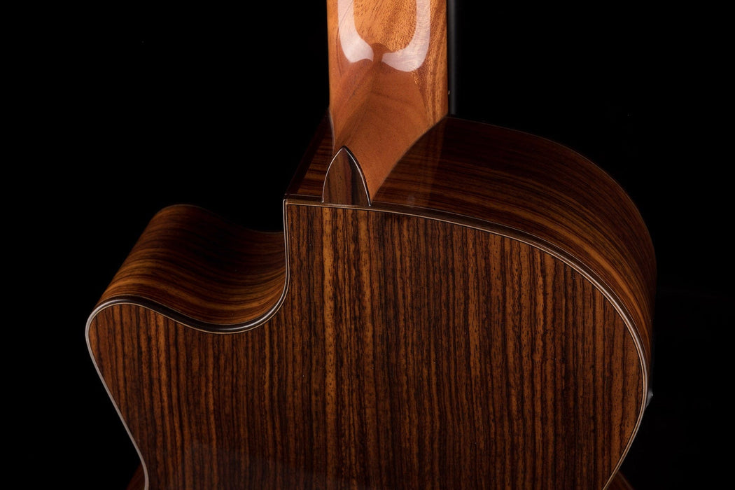 Used Kremona Soloist Series Fiesta F65CW Solid Cedar Top Nylon String Acoustic Electric Guitar With Bag