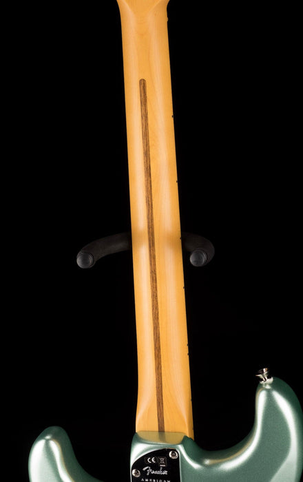 Used 2020 Fender American Professional II Stratocaster HSS Mystic Surf Green with OHSC - US20093155