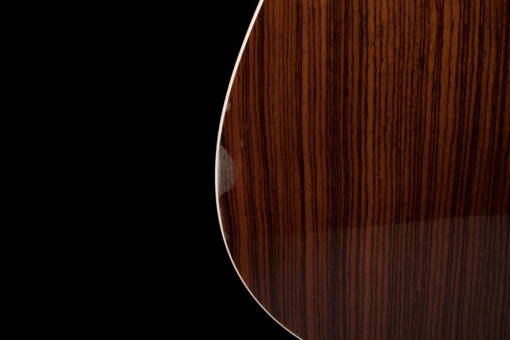 Pre Owned Taylor 210e DLX Natural Acoustic Electric Guitar With OHSC