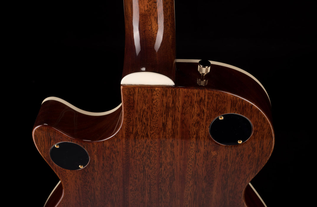 Gretsch Custom Shop Masterbuilt G6128CS 1954 Duo Jet NOS Brazilian Rosewood Curly Maple Walnut Stain