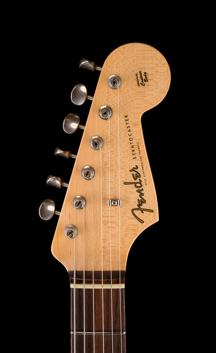 Used Fender Custom Shop Masterbuilt Greg Fessler 1960 Stratocaster Closet Classic Aged Surf Green with Abby Handwound Pickups