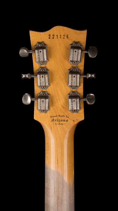 Fano Oltre Series SP6 P90 Medium/Heavy Distress Bull Black with Gig Bag