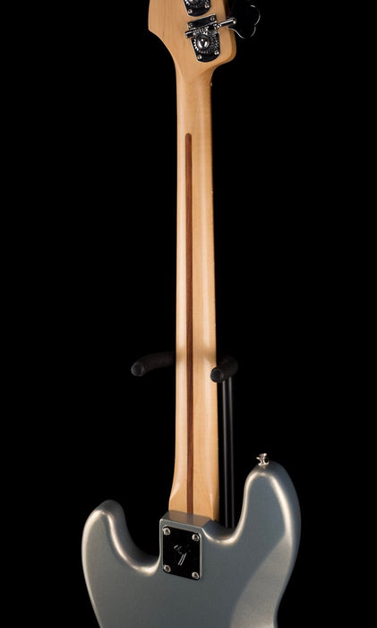 Used 2019 Fender Player Jazz Bass Modded Silver With Gig Bag