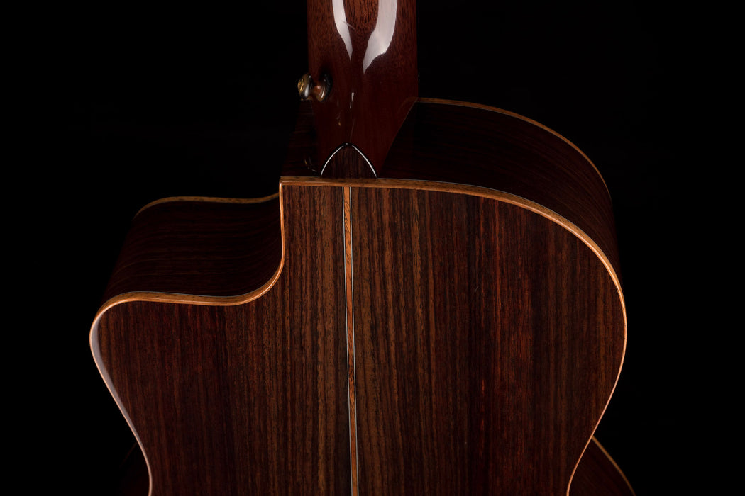 Pre Owned Boucher J.P. Cormier 000-12 Fret (12FTB) Natural Acoustic Electric With OHSC