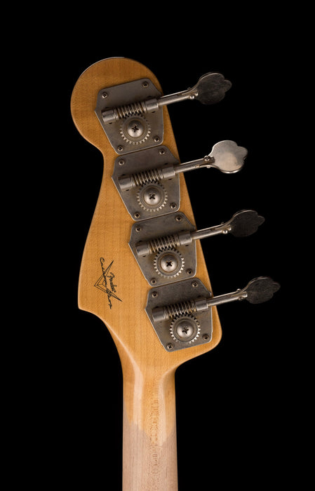 Pre Owned 2018 Fender Custom Shop '60 Jazz Bass Journeyman Olympic White With OHSC