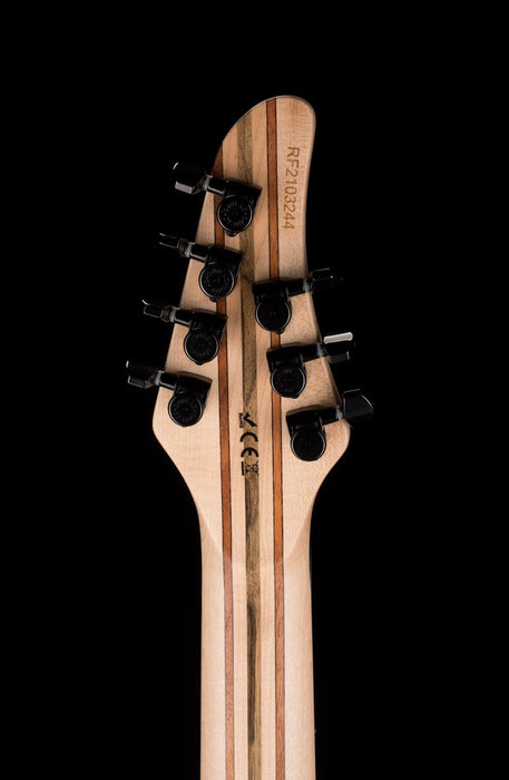 Used Mayones Regius Core 7 Trans White with OHSC