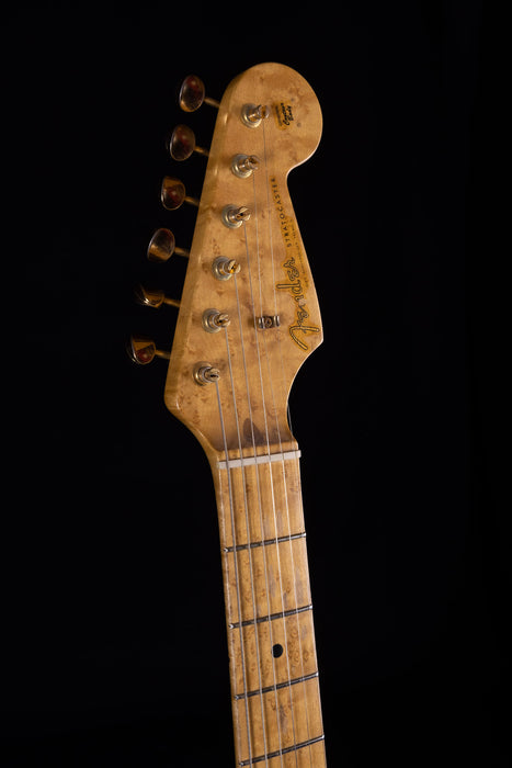 Used '96 Fender Custom Shop 50th Anniversary Diamond Dealer Stratocaster Cunetto Relic Aztec Gold