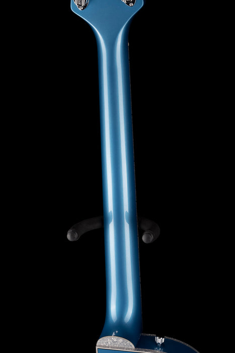 Pre Owned Gretsch Custom Shop Masterbuilt G6134CST Baritone Penguin NOS Lake Placid Blue With OHSC