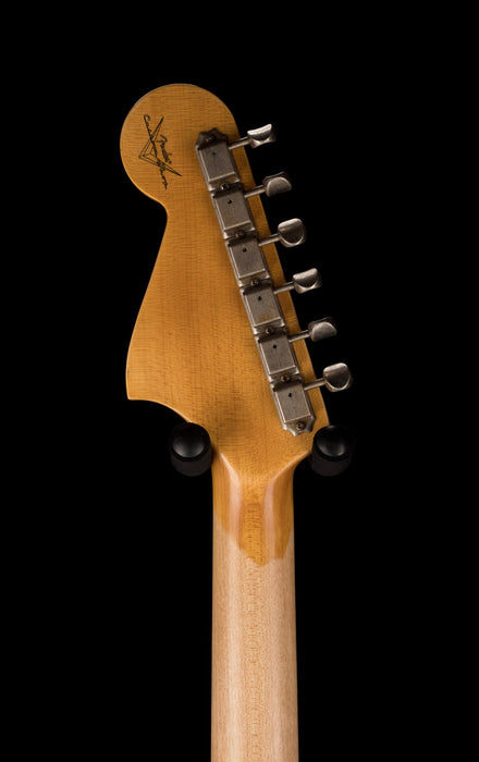 Fender Custom Shop 60's Bass VI Journeyman Relic Wide Fade 3-Tone Sunburst With Case3