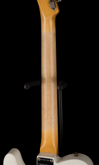 Fender Custom Shop Limited Edition 1959 Telecaster Journeyman Relic Aged Olympic White With Case