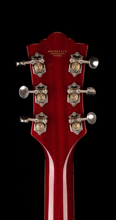 Used Guild Newark Street Collection S-100 Polara Cherry with OHSC