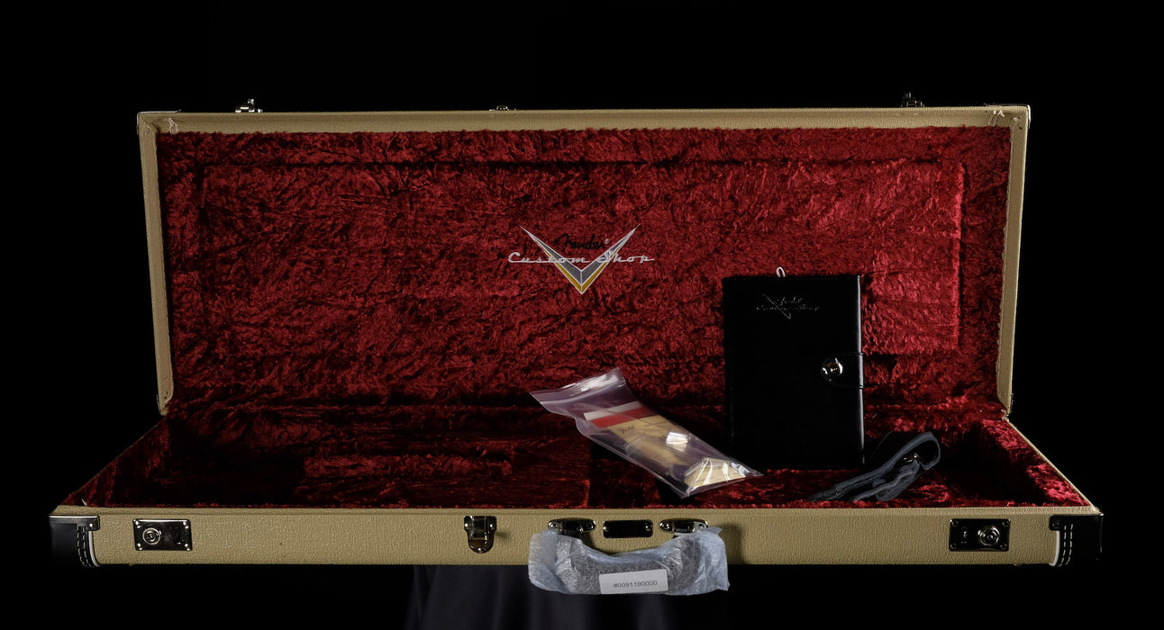 Fender Custom Shop 1963 Stratocaster Journeyman Relic Faded Aged Sherwood Green Metallic