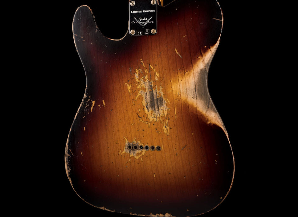 Used Fender Custom Shop Limited Edition 1951 Telecaster HS Heavy Relic Wide Fade 2-Tone Sunburst with OHSC