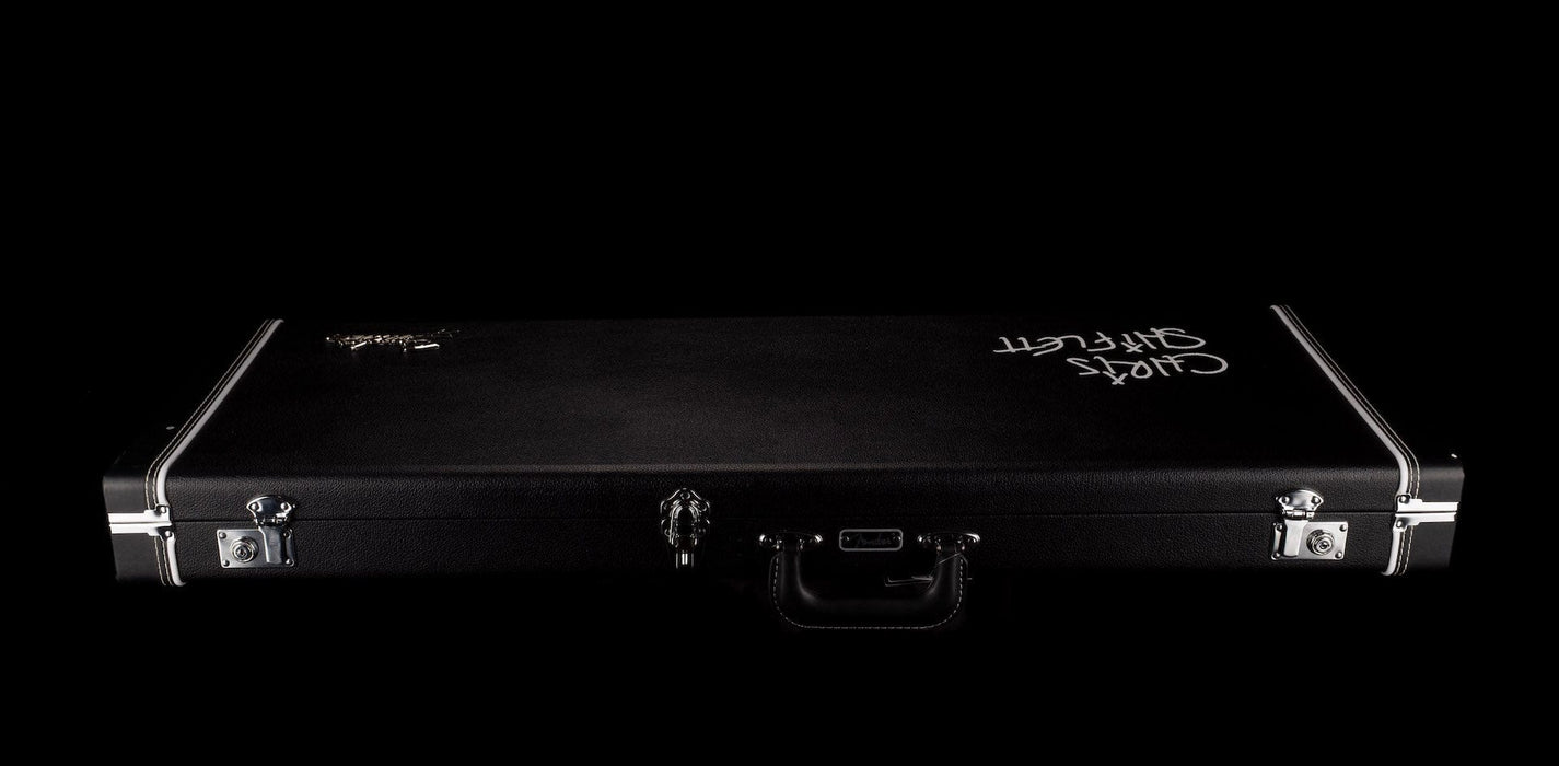 Used Chris Shiflett Telecaster Deluxe Shoreline Gold with OHSC