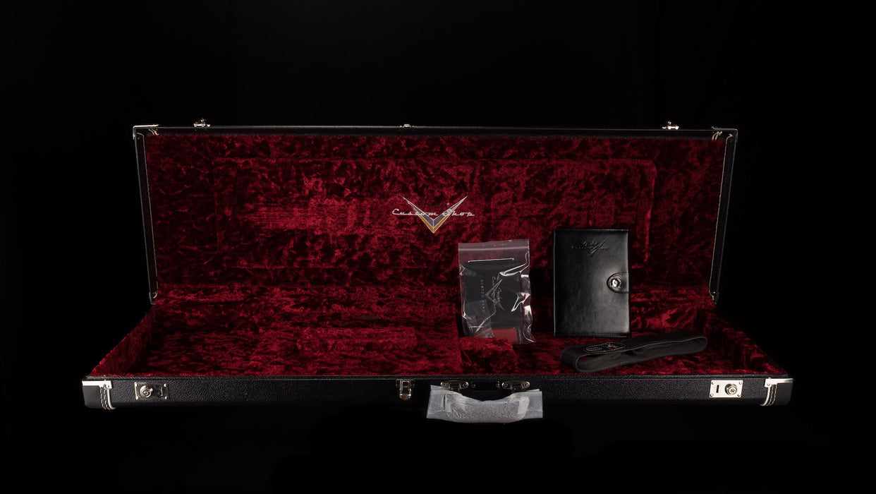 Pre Owned 2018 Fender Custom Shop '60 Jazz Bass Journeyman Olympic White With OHSC