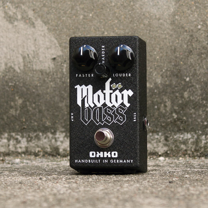 okko pedals Okko MotorBass Aggressive Punchy Bass Distortion Bass Guitar Pedal — Truetone Music