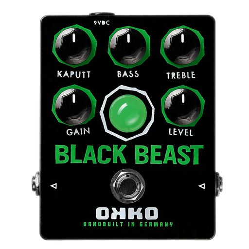 Okko FX Black Beast Fuzz Distortion Guitar and Bass Pedal