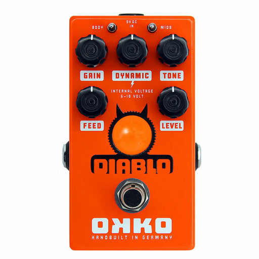 okko pedal Okko FX Diablo Single Channel Overdrive Guitar Pedal — Truetone Music