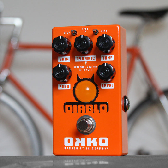 okko pedal Okko FX Diablo Single Channel Overdrive Guitar Pedal — Truetone Music