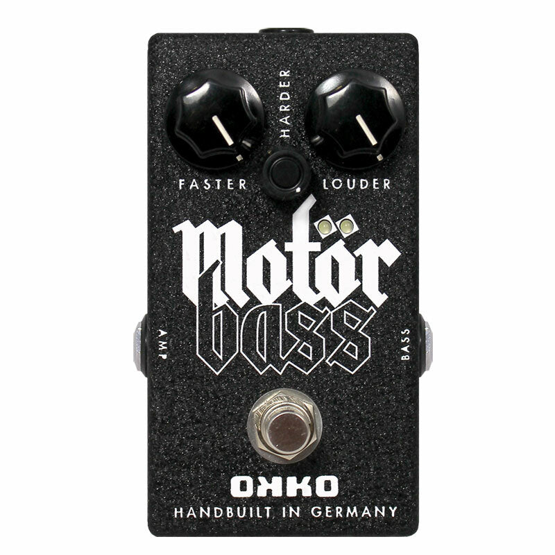 motörbass pedal Okko MotorBass Aggressive Punchy Bass Distortion Bass Guitar Pedal — Truetone Music