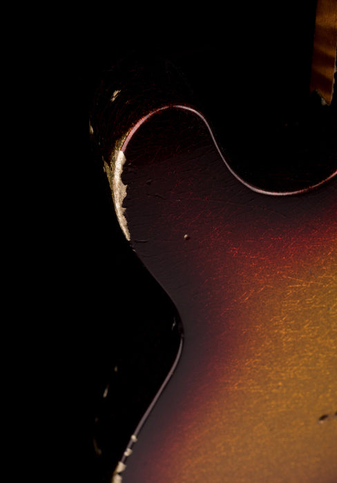 Used Fender Custom Shop Masterbuilder's Apprentice 50's Telecaster Relic 3-Tone Sunburst Sparkle with OHSC