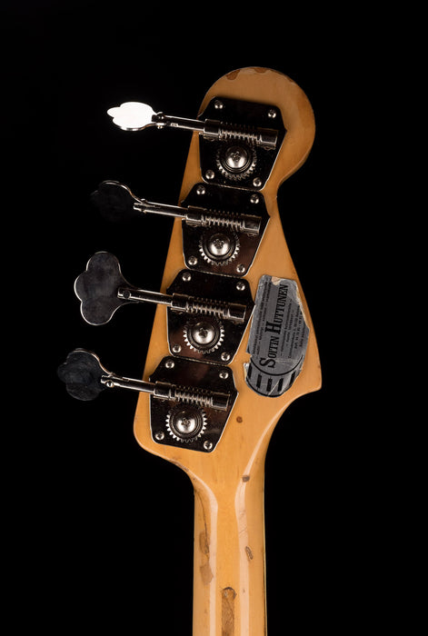 Pre Owned 1978 Fender Left-Handed Jazz Bass Sunburst Maple fretboard With OHSC