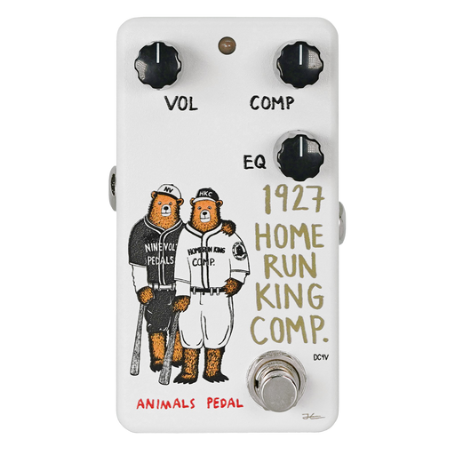 Animals Pedal 1927 Home Run King Comp Compressor Guitar Effect Pedal