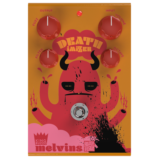 Hilbish Designs Melvins King Buzzo The Deathimizer Fuzz Octave Guitar Pedal