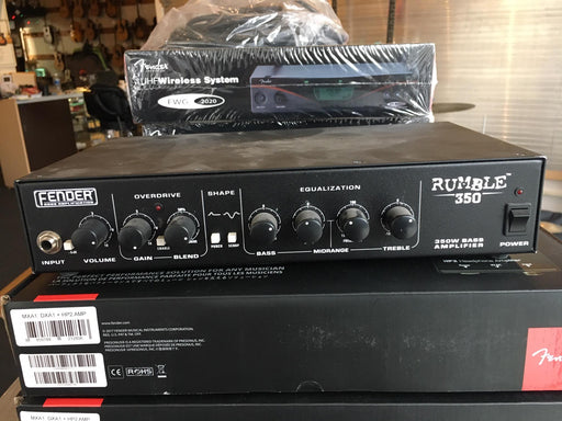 Used Fender Rumble 350 350W Bass Amp Head
