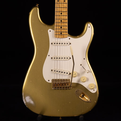 Used '96 Fender Custom Shop 50th Anniversary Diamond Dealer Stratocaster Cunetto Relic Aztec Gold