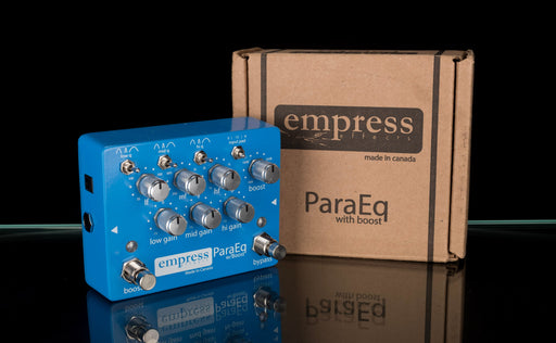 Used Empress Effects ParaEq with Boost with Box