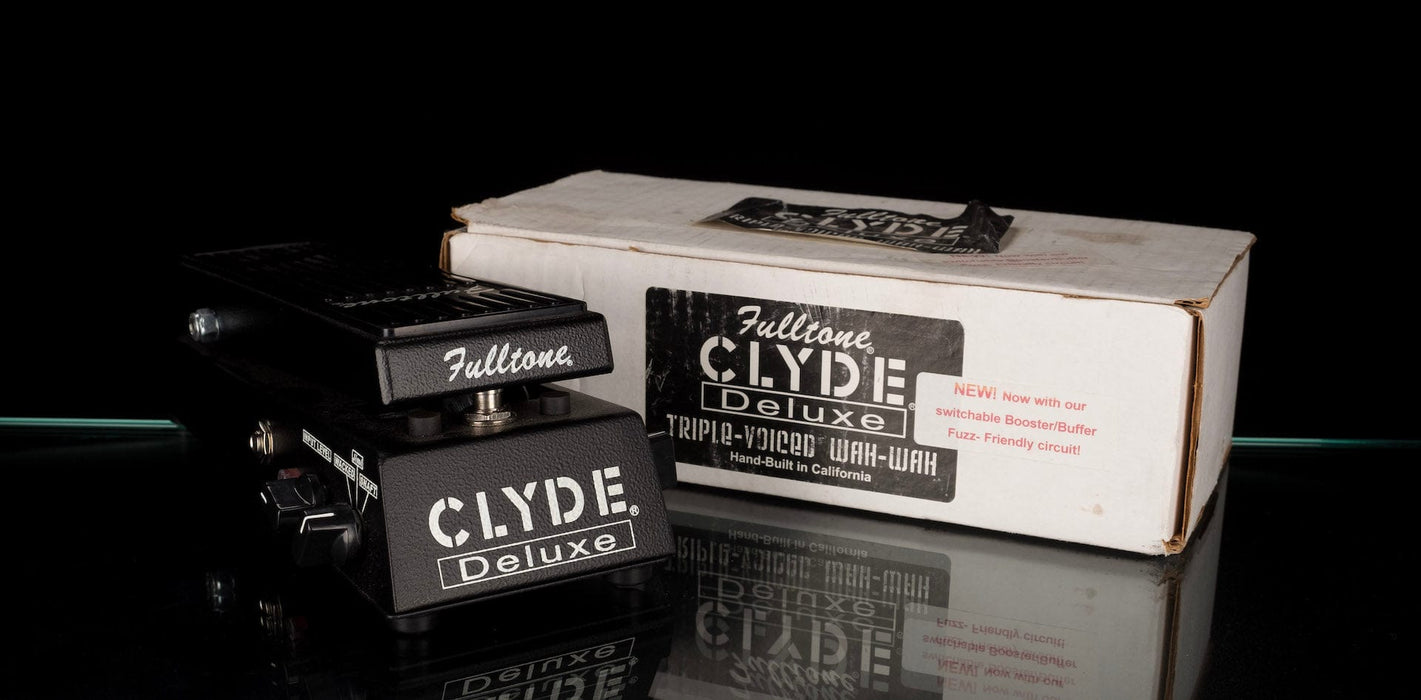 fulltone wah pedal Used Fulltone Clyde Deluxe Wah Pedal with Box — Truetone Music
