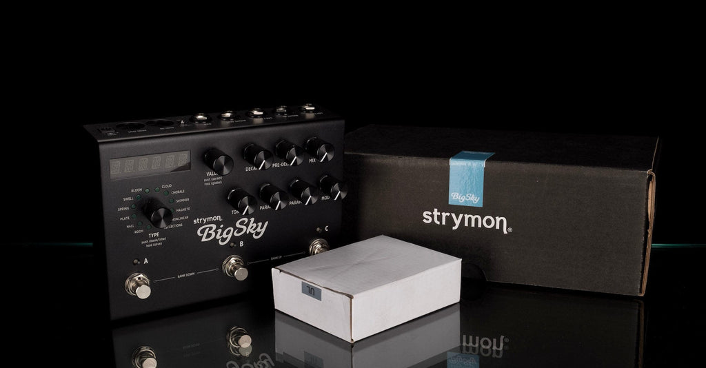 big sky pedal used Used Strymon BigSky Reverb Midnight Edition with Box & Power Supply — Truetone Music